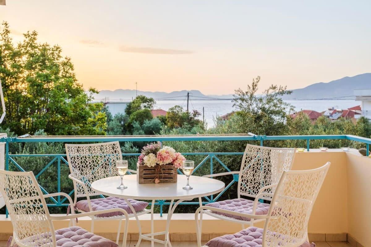 Seaview Terrace Haven-Perfect Location By The Sea Villa Kalamáta Kültér fotó